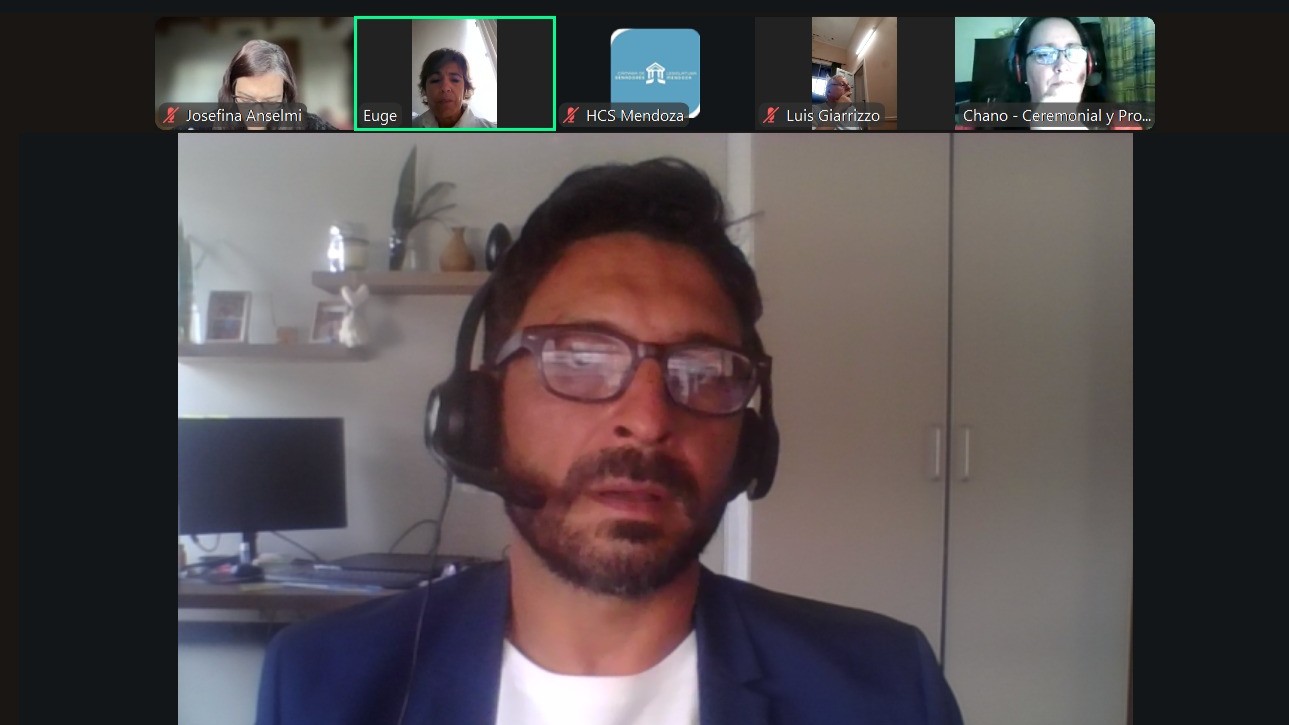 San Juan participó en la reunión de la Mesa Ejecutiva del Parlamento de Cuyo