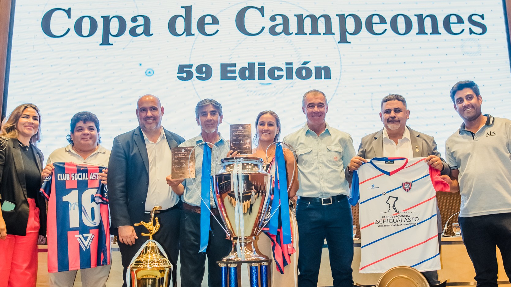 Lanzaron la Copa de Campeones de Fútbol 2026 en la Legislatura Provincial