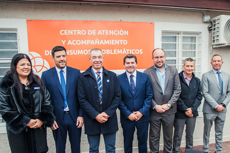 El vicegobernador acompañó una nueva acción destinada a fortalecer la asistencia en salud mental y adicciones
